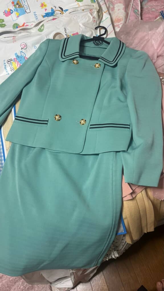 当時のトレンドを取り入れた洋服がずらり