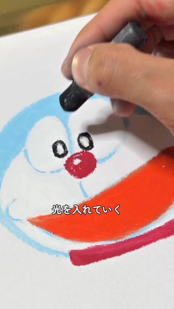 光を入れて立体的に