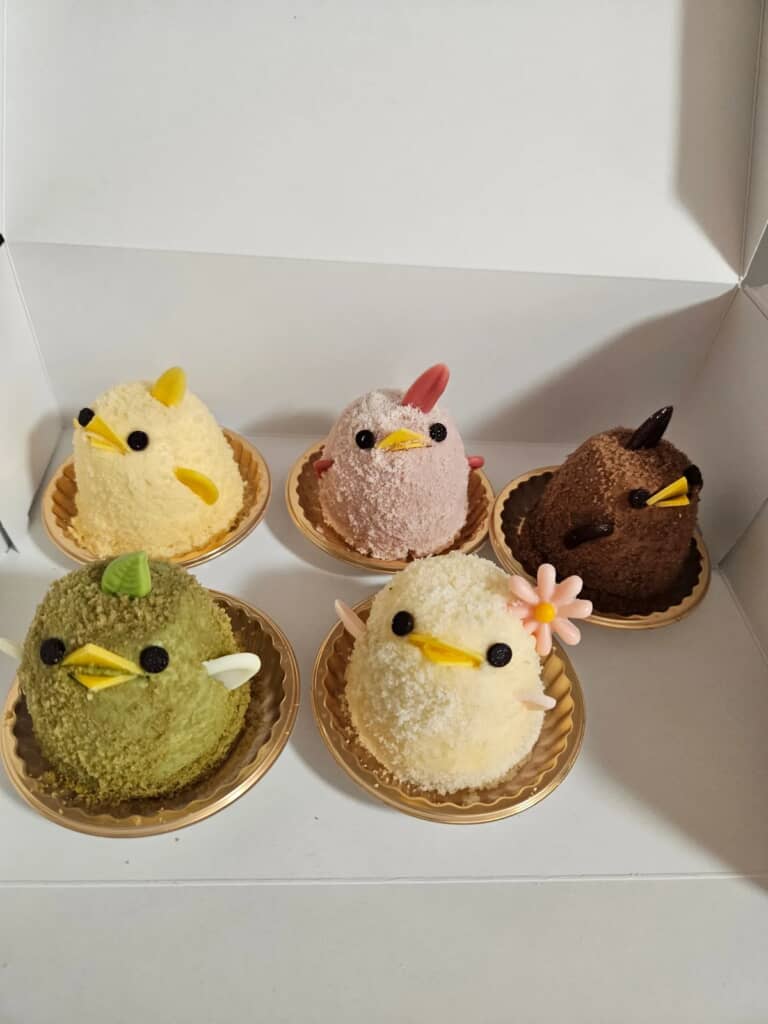 キレイな形のままのぴよりん5個
