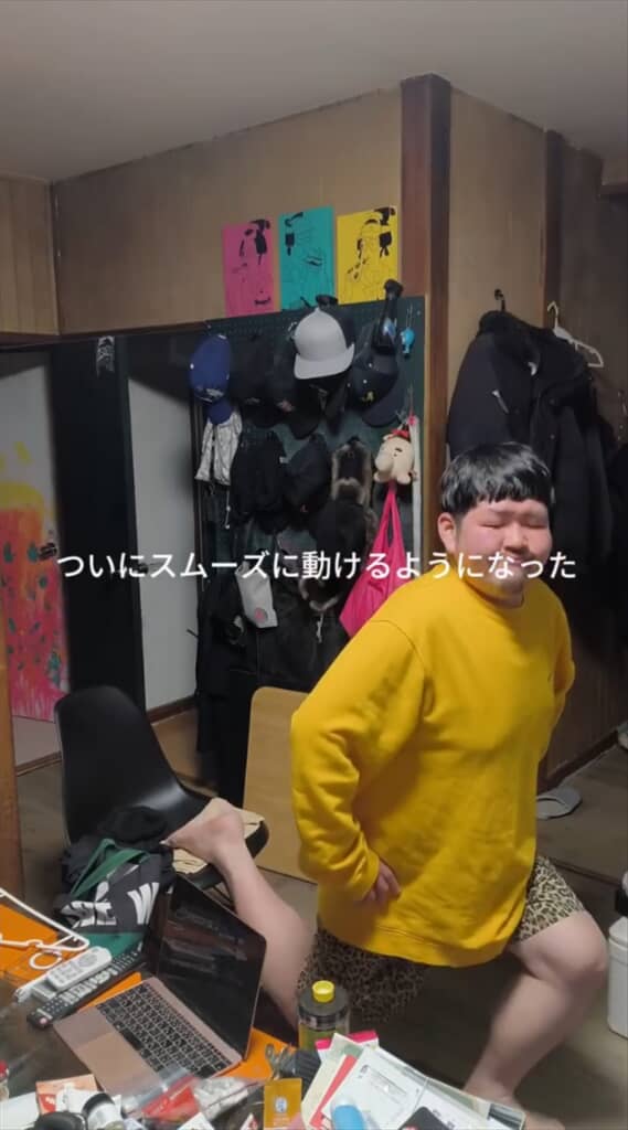 体重100キロの男性が1週間ブルガリアンスクワットを続けるダイエット