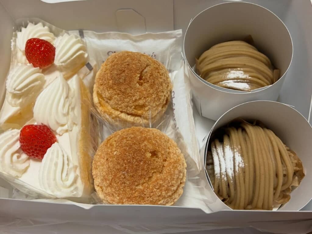 シャトレーゼのケーキ