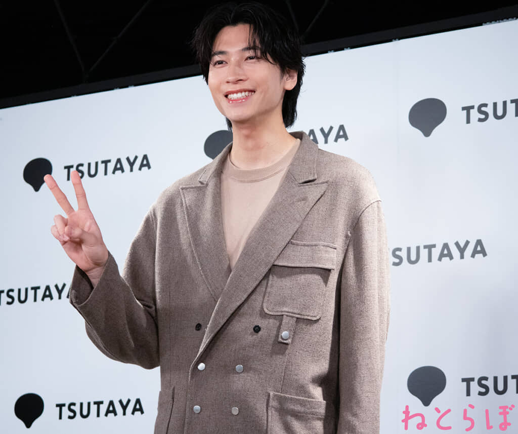 ピース＆笑顔の庄司浩平