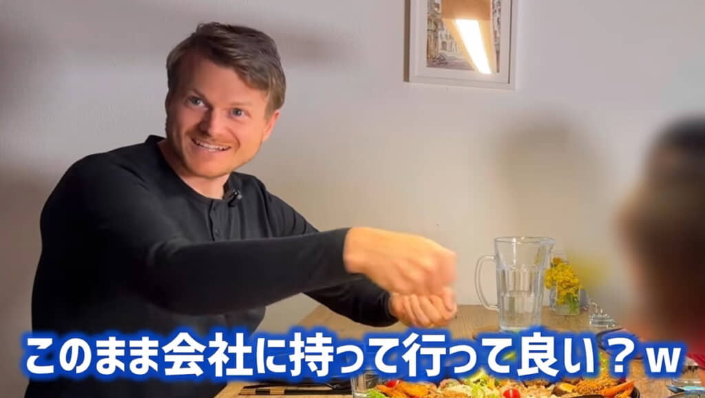 パパもこの笑顔