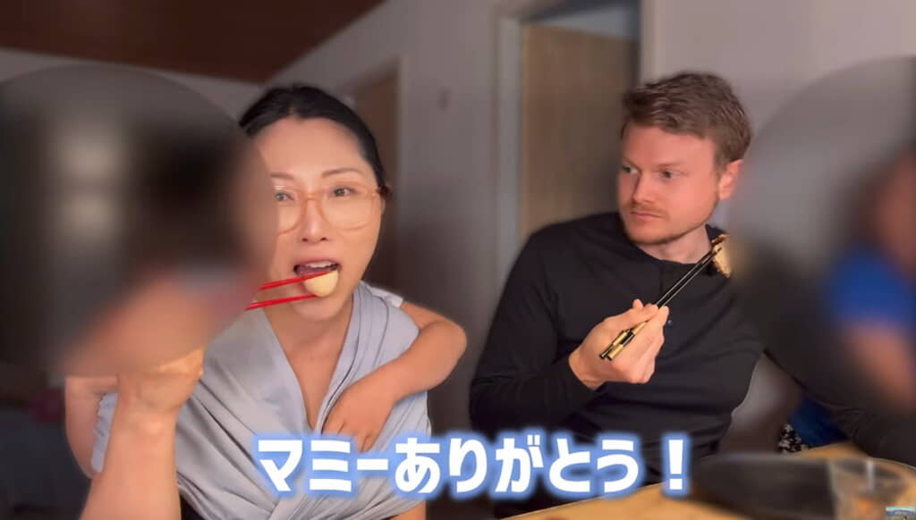 ママの料理は最高ですね◎