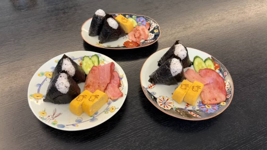 ホッとするような朝ごはん