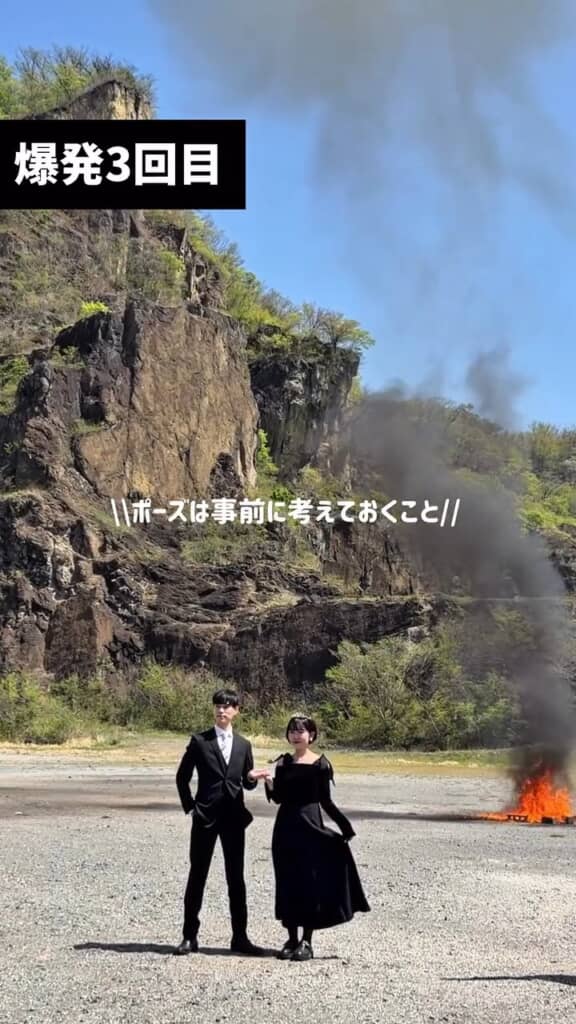 あらかじめポーズを決めておけば……