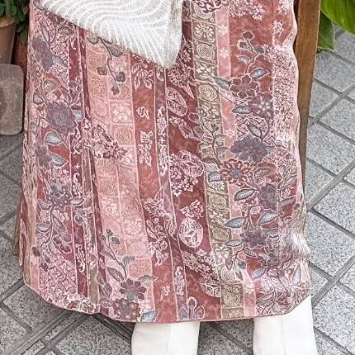 初めて自分で着付けしてお出かけする30歳女性→まさかの着物姿に「お見事です」「いいなーいいなー！」（1/3） | ライフスタイル ねとらぼ