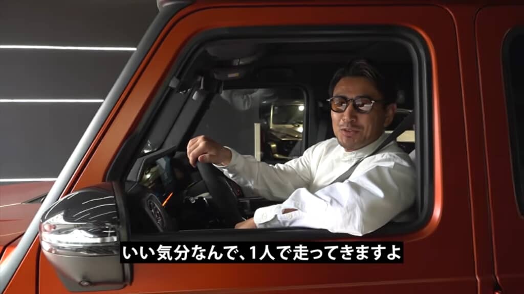 魔裟斗の愛車「メルセデスAMG G 63 Edition Performance」