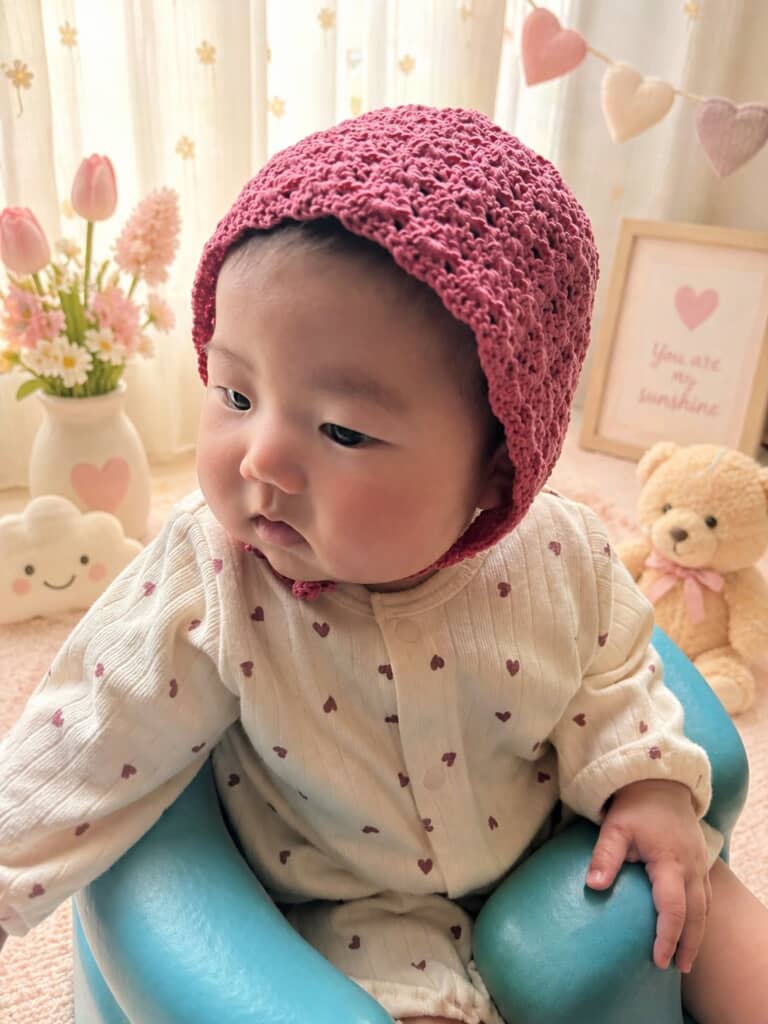 正しいかぶせ方もやっぱりキュート！