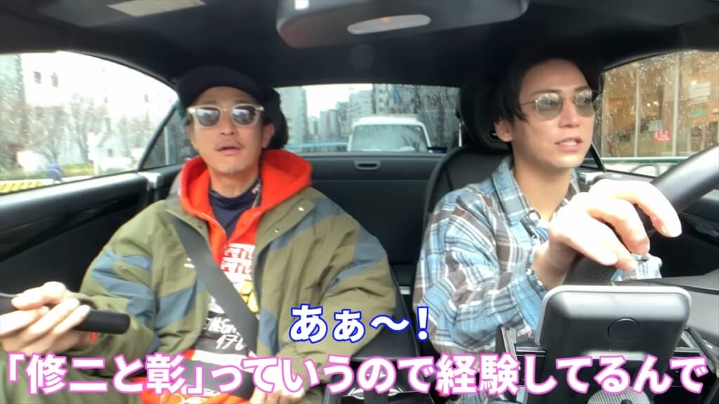 ドラマ「外道の歌」シリーズでW主演を務める窪塚洋介と亀梨和也