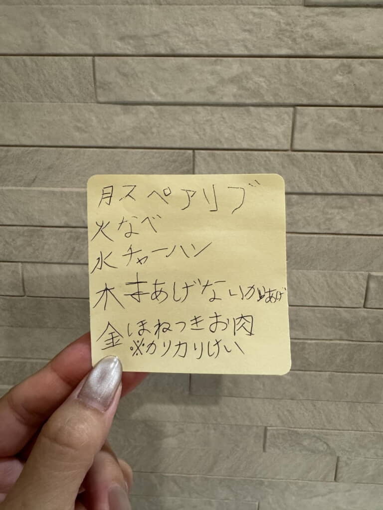 お肉メニュー多し！