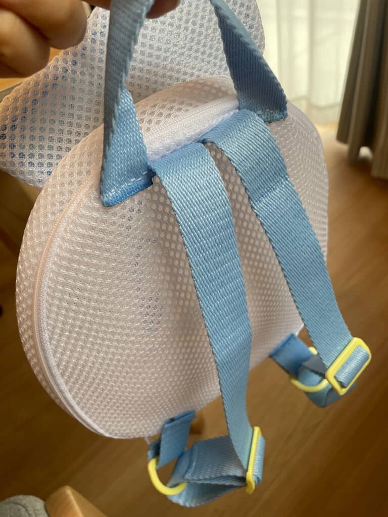 Dカンとアジャスターとバッグ用テープを手縫いするだけで完成