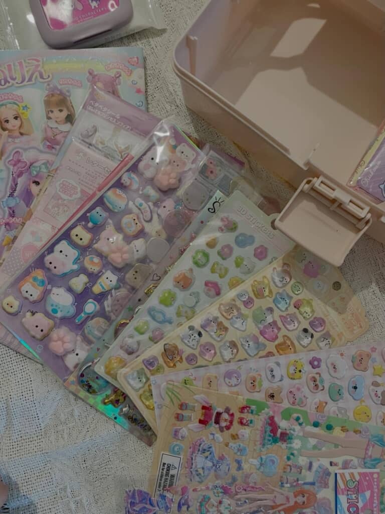 シールもたくさん！