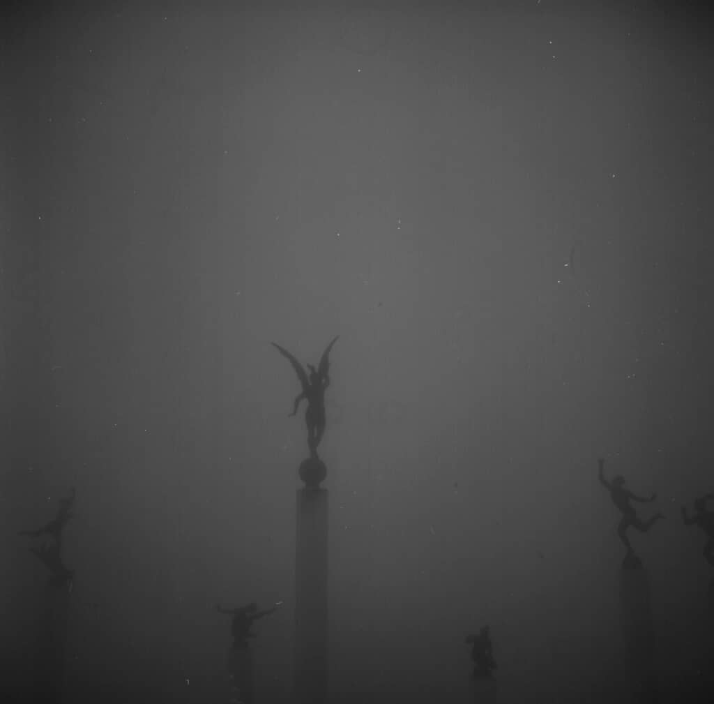 古いフィルムを現像するとこんな風になることもあるんですね