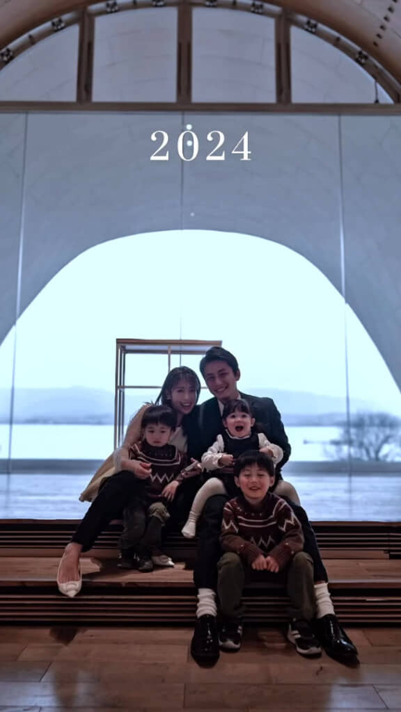 2024年の家族写真