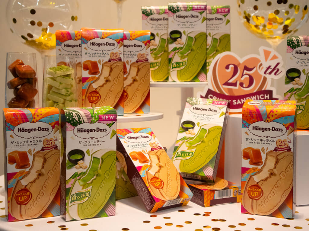 「ザ・リッチキャラメル」「ザ・グリーンティー」