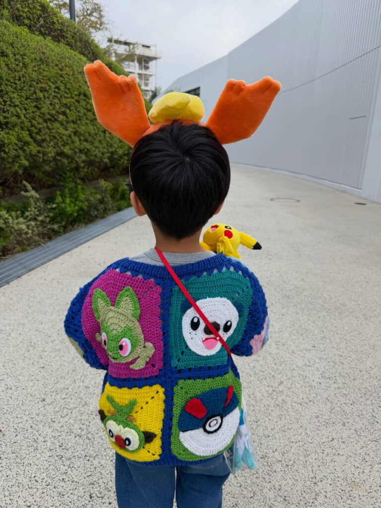 ポケモンのカーディガンがかわいい！
