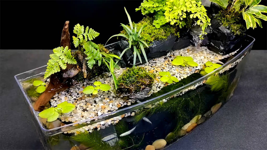 水の音に癒されます◎