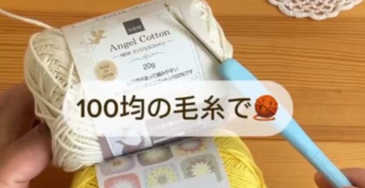 100均の毛糸をかぎ針でコツコツ編んでいくと…… 完成したお出かけアイテムに「天才!」「便利で可愛い」(1/3) | 編み物 ねとらぼ