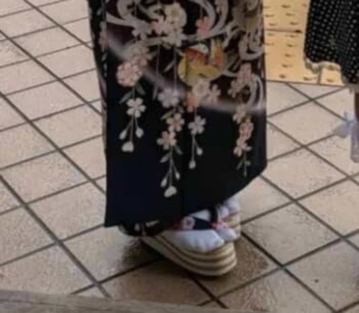 夫に「着物を着ろ！」と言われた妻→雨の入学式に着て行くと……　圧巻の姿に「これこそが正統派」「ンマー美しい」（1/3） | 育児 ねとらぼ