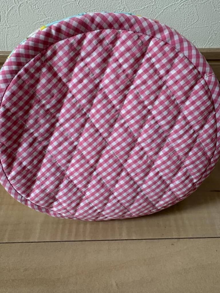 キルティング仕様でしっかりとした底面