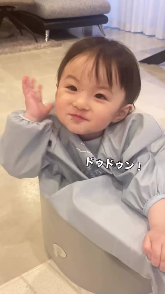 ほっぺをドゥドゥン！