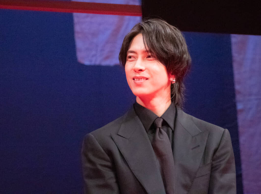 笑顔の山下智久