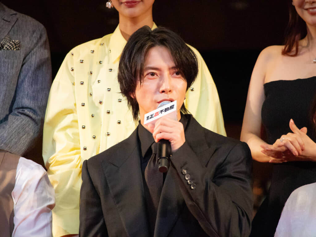 山下智久（編集部撮影）