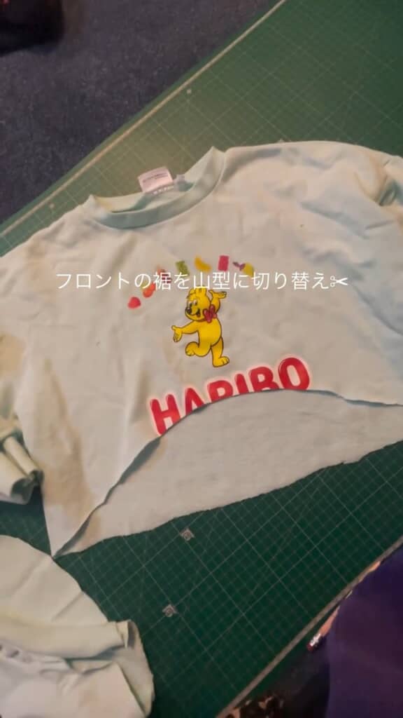 きれいにカットが完了