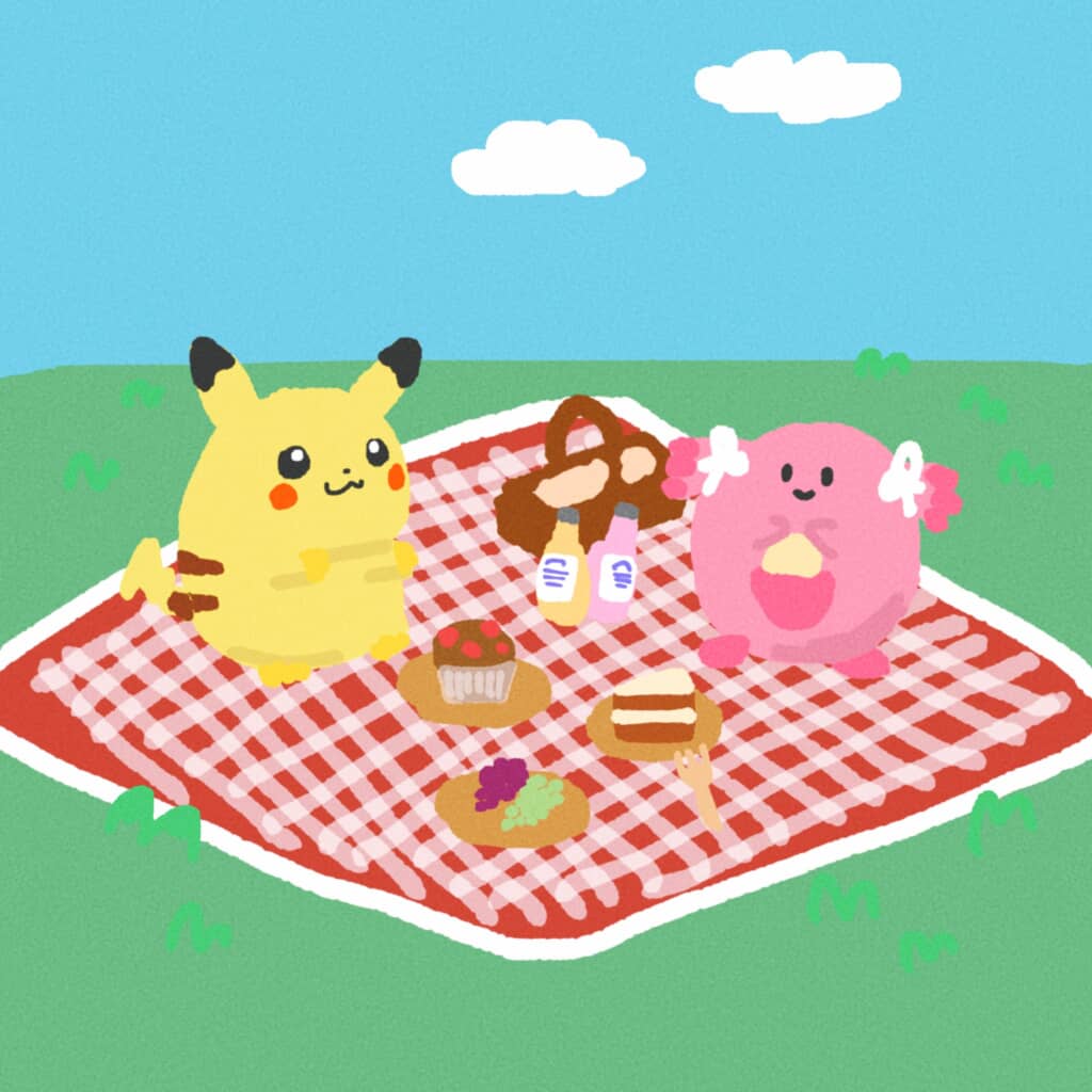 ポケモンとピクニック