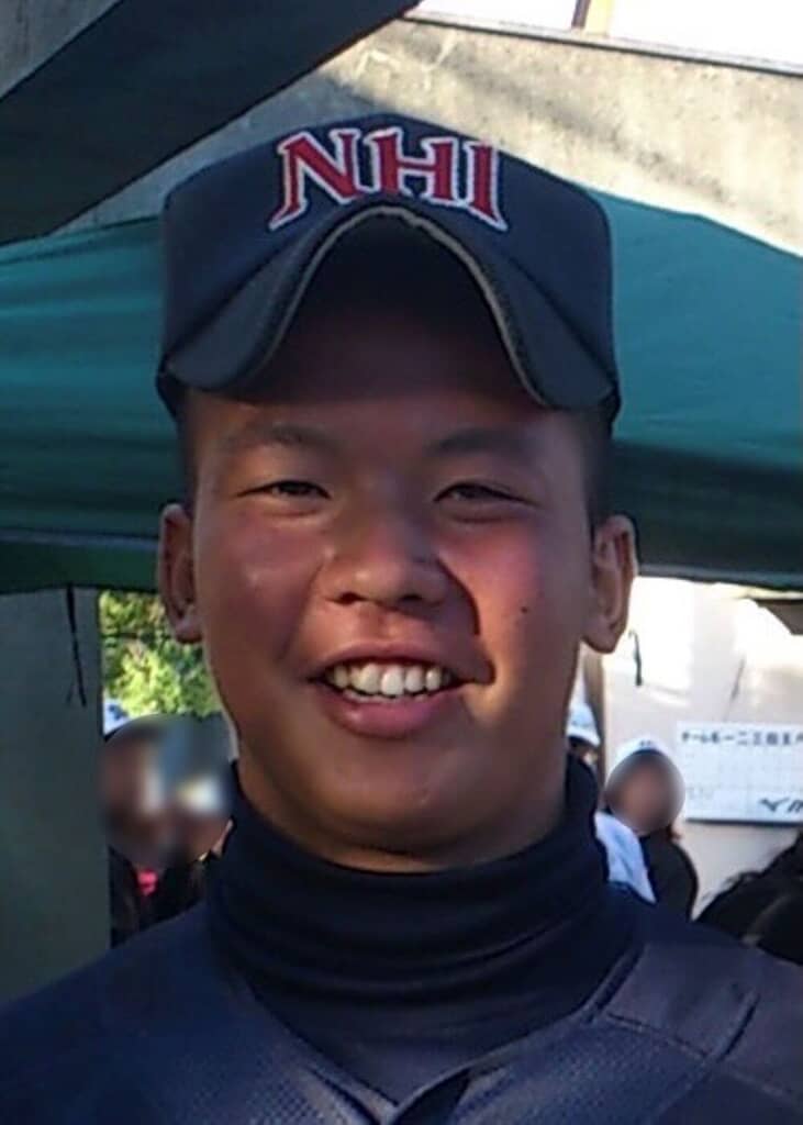 野球少年だった15歳のころ