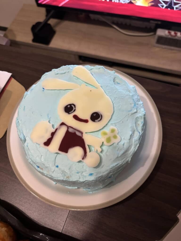 西松屋のミミちゃんのケーキ！