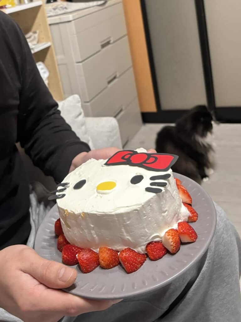 キティちゃんのケーキ