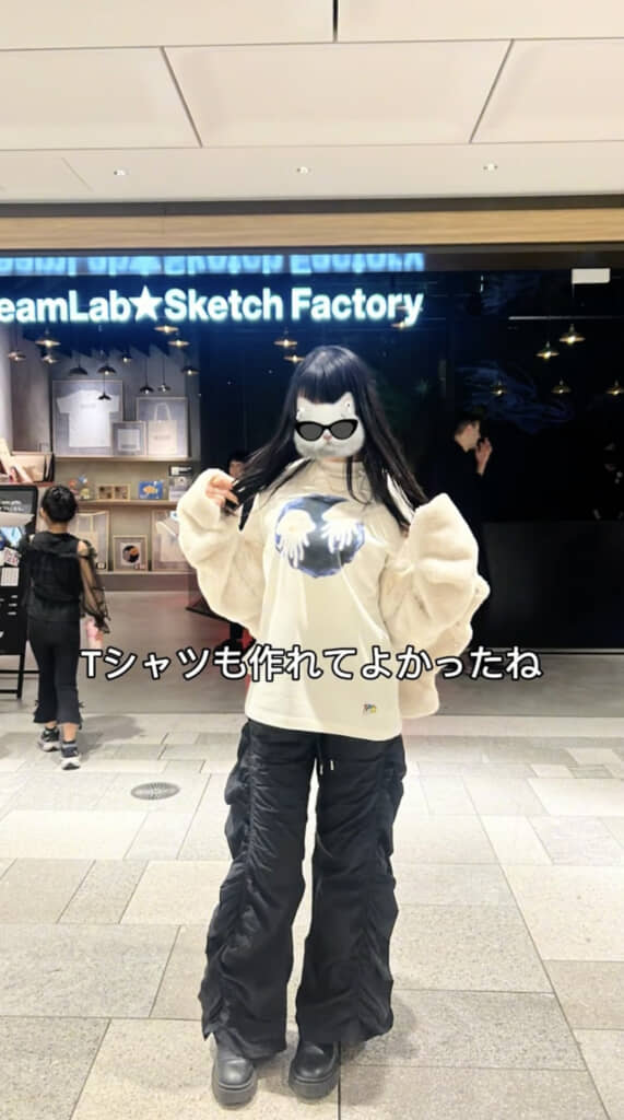 Tシャツも作って大満足！
