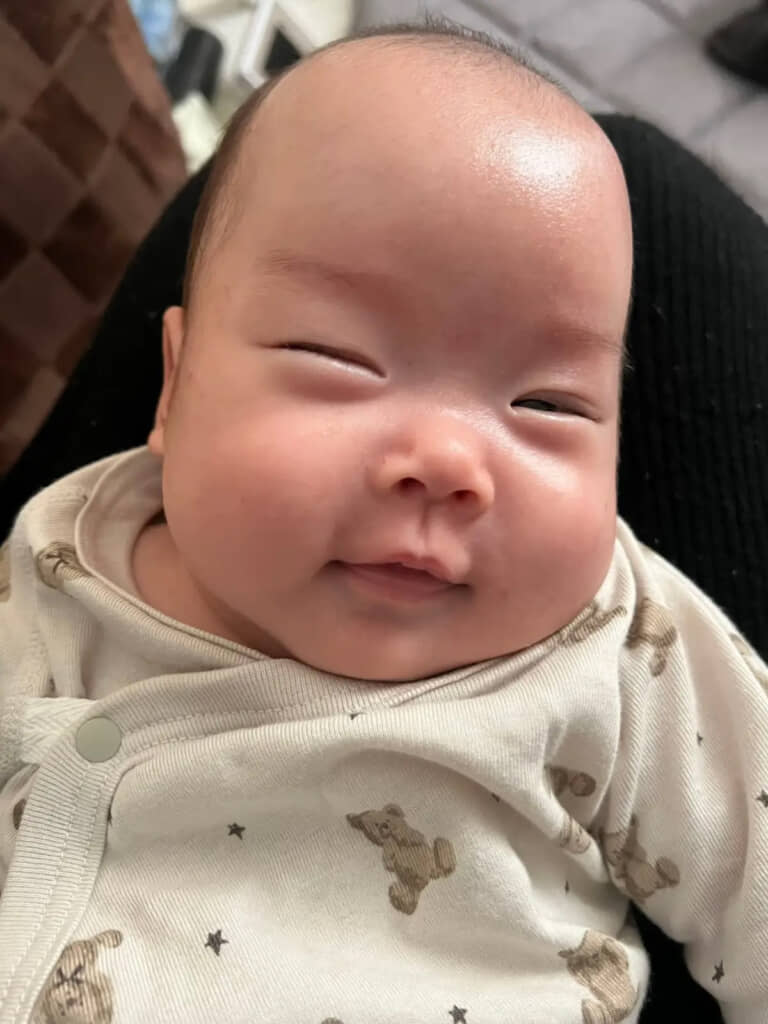 一足先に退院できた弟