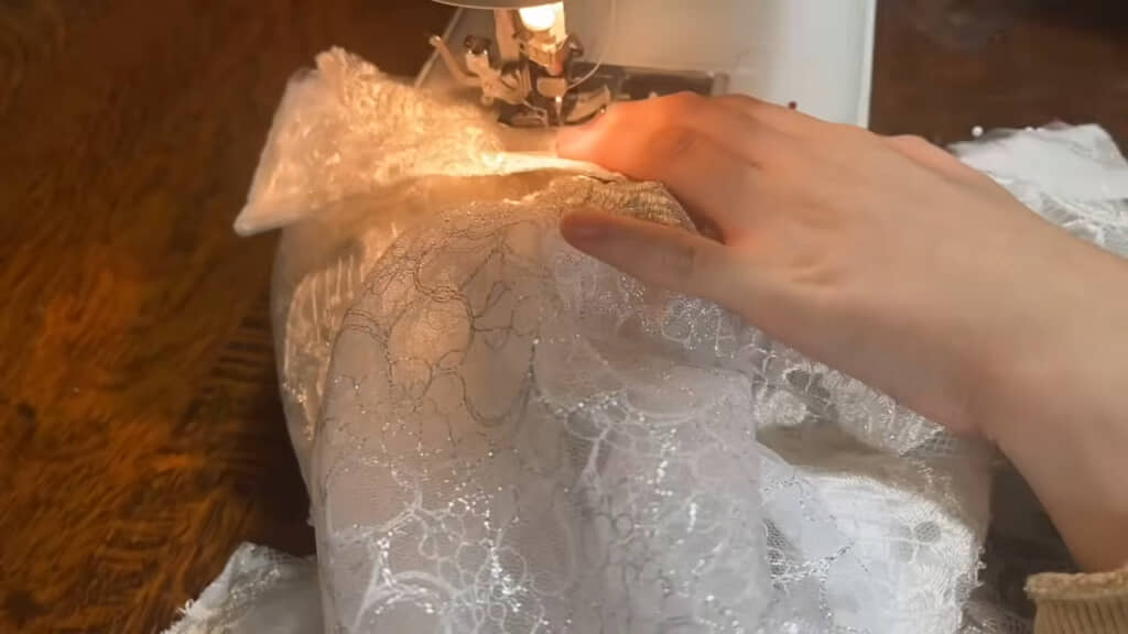 ドレス制作も大詰め