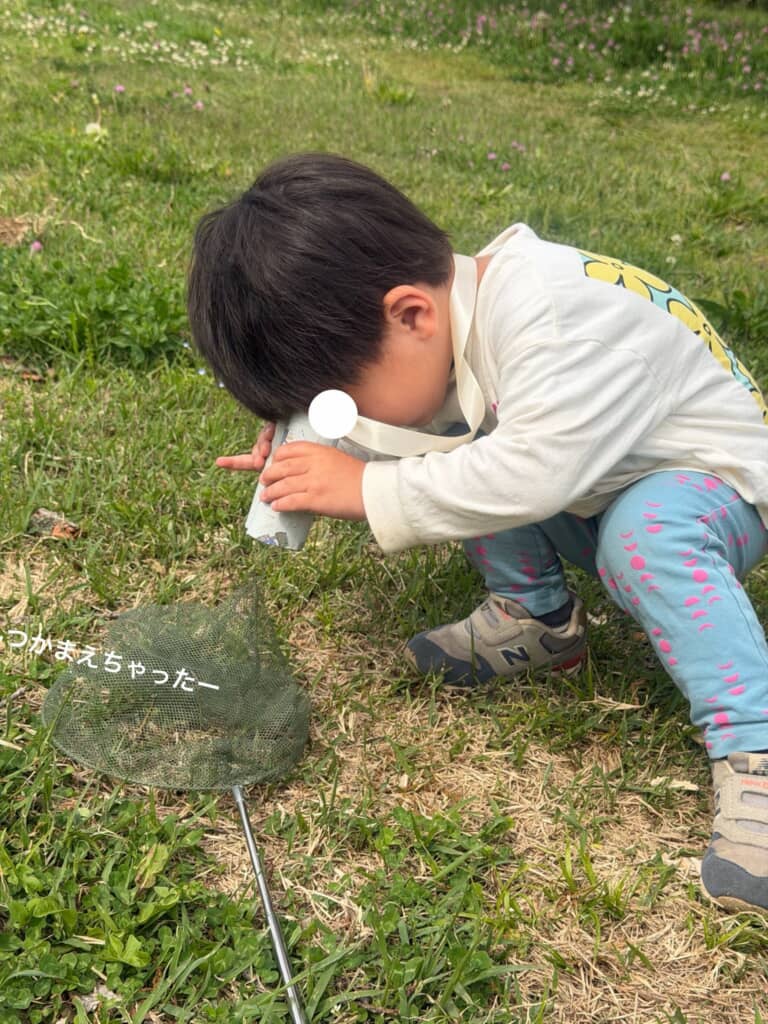 昆虫採集も楽しそう