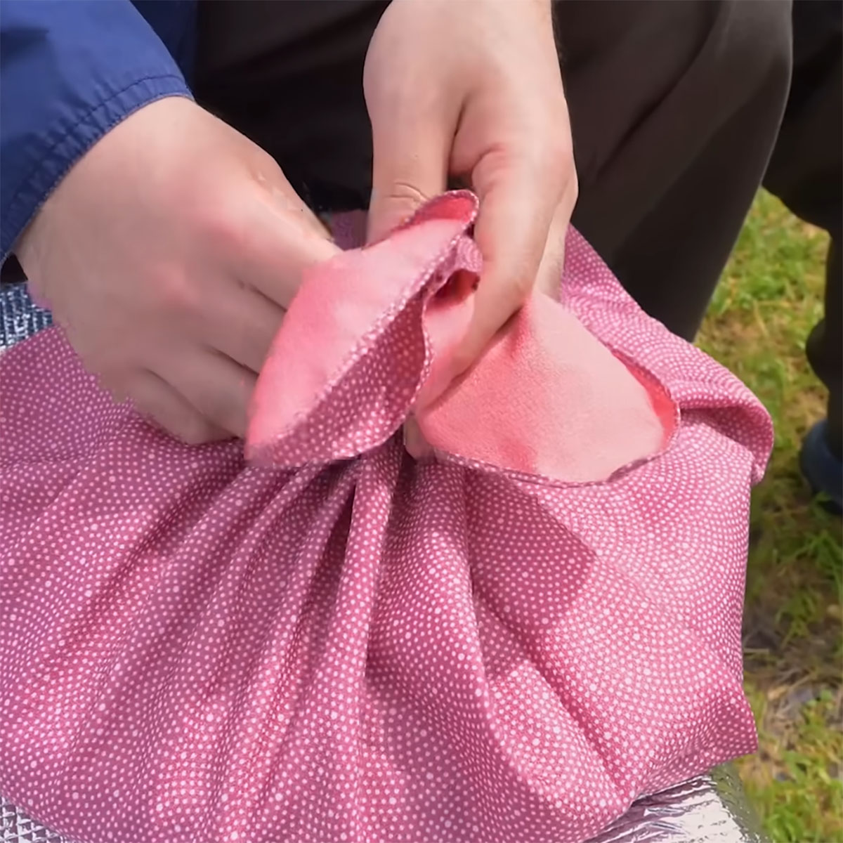 妻が真心込めて作った“お花見弁当”→夫が開けたら……　まさかの中身に「何だこれ？」「初めて知りました」（1/3） | グルメ ねとらぼ