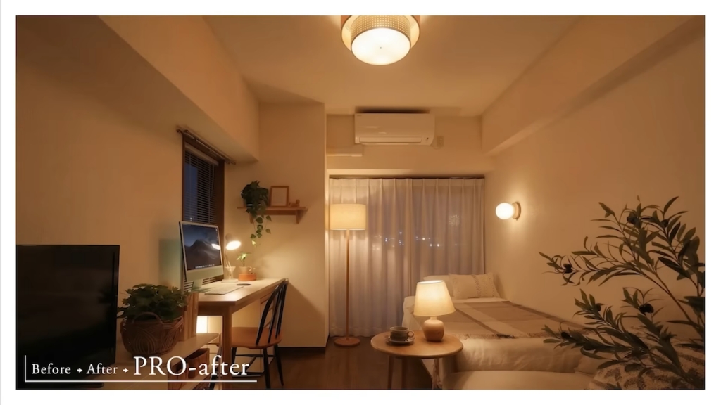 アフターの部屋