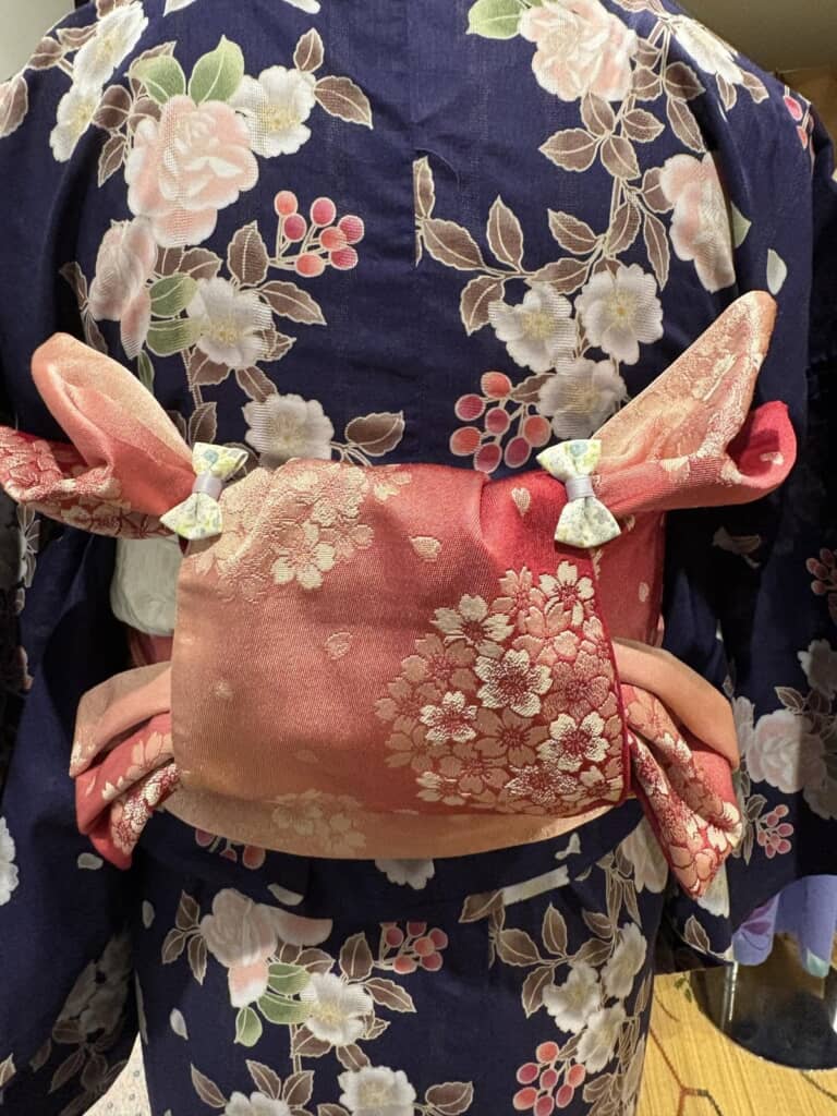 カニの飾り結び！