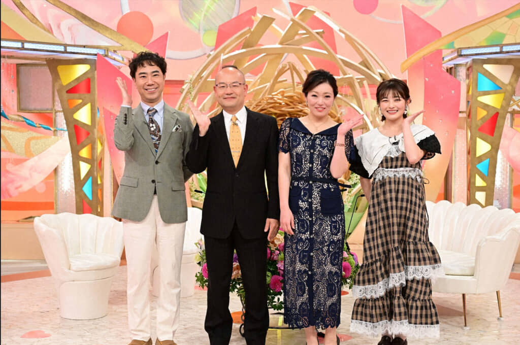 5月10日放送「新婚さんいらっしゃい！」の一場面 （C）ABCテレビ