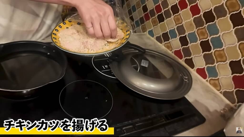 揚げ物もスムーズ