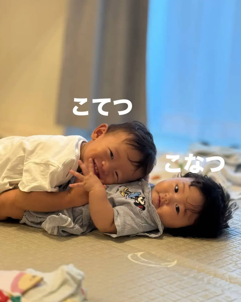 こてつくんにも年子の妹・こなつちゃんがいます