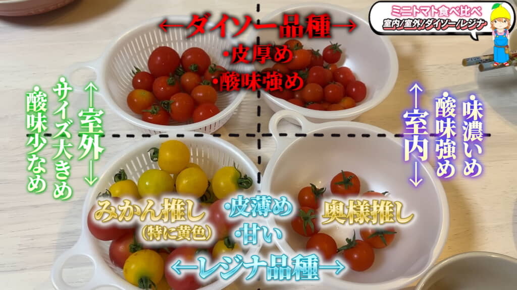 味を比較してみた結果
