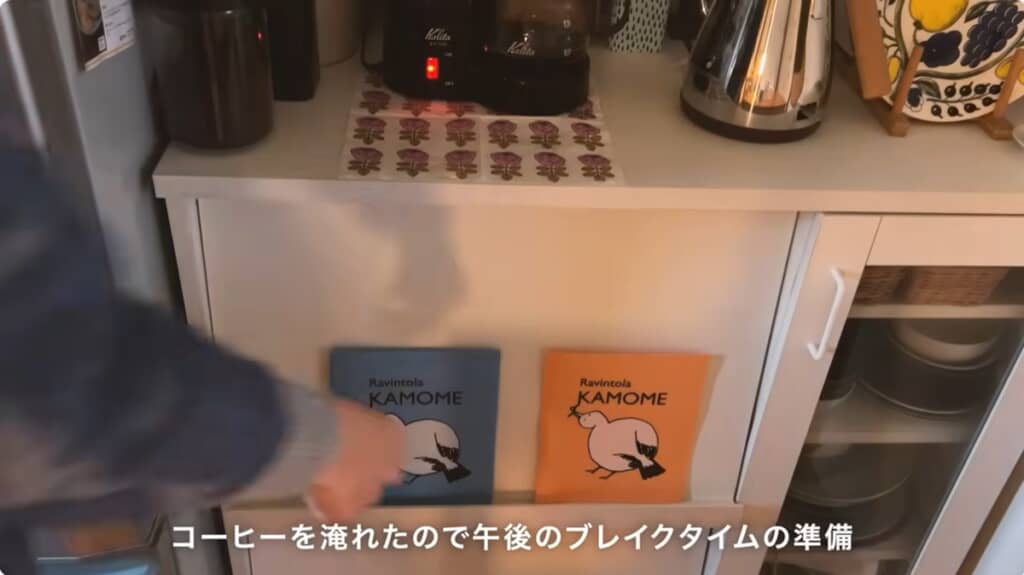 カフェコーナーもとってもおしゃれ