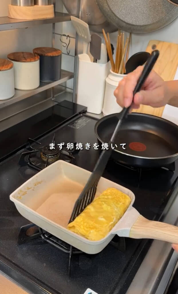 卵焼きを作る
