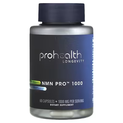 ProHealth Longevity, NMN Pro（NMN［ニコチンアミドモノヌクレオチド］プロ）1000、60粒（1粒あたり500mg）