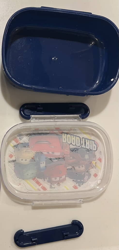 息子くんが壊してしまったお弁当箱