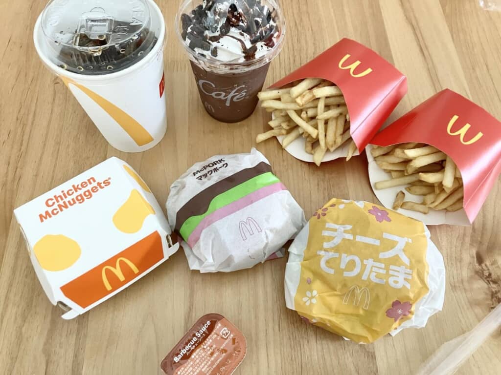 7種のマック商品