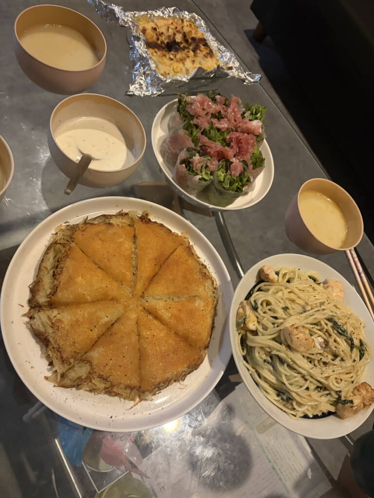 おいしそうなごちそうですね!
